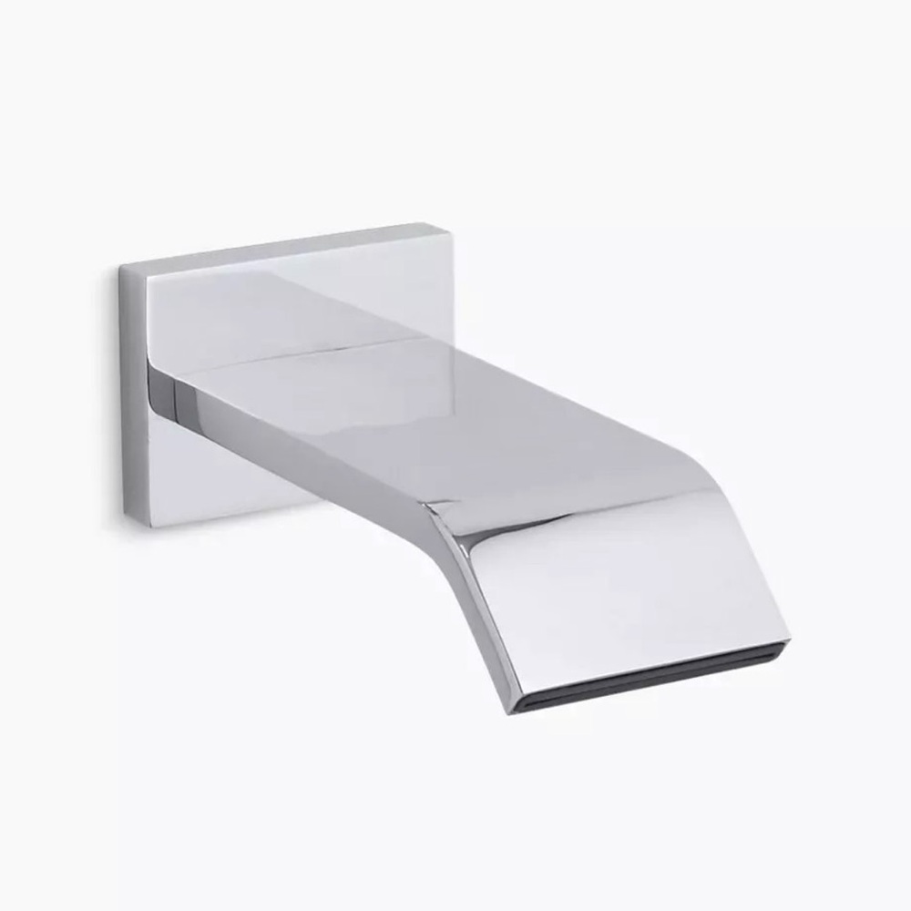 Modern Chrome Wall-Mounted Faucet